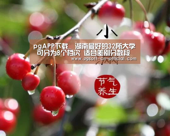 pgAPP下载_
湖南最好的32所大学 可分为8个档次 适合差别分数段考生报考(图3) pg下载